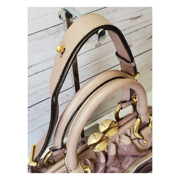 Marc Jacobs Lindy Quilted Mini Stam Satchel Bag - Picture 8 of 12